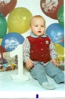 My oldest grandson ~  This is a picture of my oldest grandson, Landon, who was born April 1, 2006. 