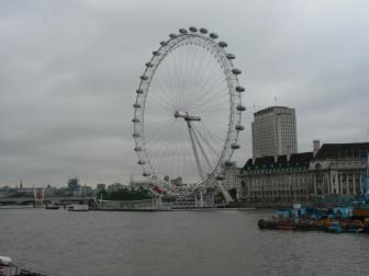 Wheel of Fortune ~  The Famed London Eye. Not as expensive as you would think. Just as boring as you would think. 