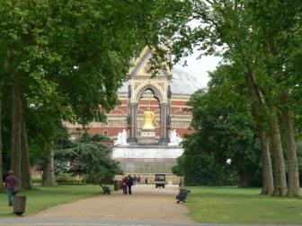 Albert, you hall is showing ~  The Royal Albert Hall from Hyde Park. 