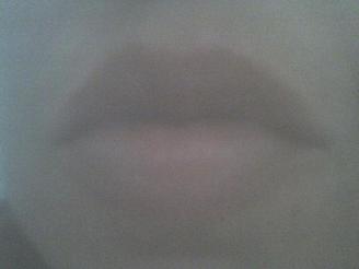 my lips ~  are NOT this big in person LOL 