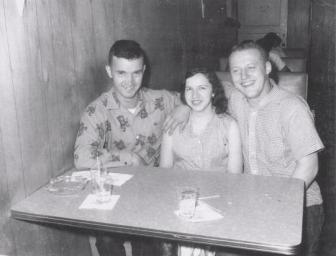 my father, mother, and a friend  ~  before I was born 