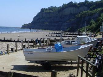 Shanklin Beach ~ Our favourite spot bathed in glorious sunshine. 