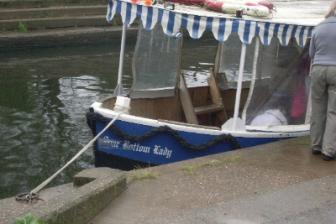 Soar Bottom Lady ~ Our personal boat for a cruise on the river Soar. 