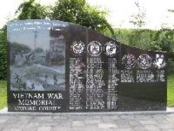 Vietnam Memorial Rumford ~ God bless those who gave all