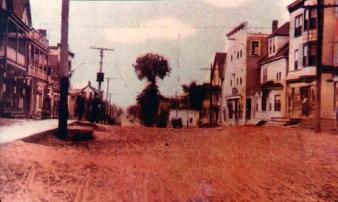 Waldo Street late 1800's ~ Just housing for the mill workers really