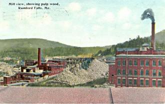 Mill and Pulp Piles ~ How it has changed.