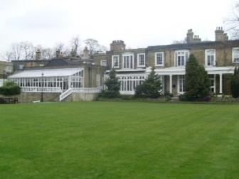 Ringwood Hall ~ Our destination for the day, complete with swish restaurant and swimming pool. 