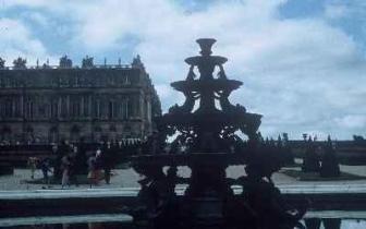 Gardens at Versaille ~ One of the many fountains in the gardens.