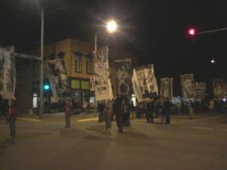 Day of the Dead parade ~  Missoula, Montana on November 2, 2009. 