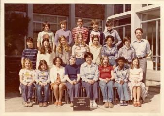 Puberty ~ Dwight top row middle
Virginia bottom row second from right
Muzzy top row last on right.
A lover's triangle.