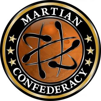 The Martian Confederacy Seal ~ Artwork for novel Majesty's Offspring,  [Link To Item #1603964] 
