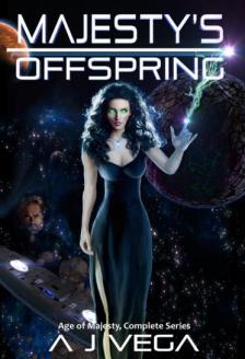 Majesty's Offspring, Cover ~ Cover artwork for novel Majesty's Offspring,  [Link To Item #1603964] 