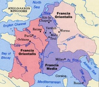Treaty of Verdun ~  No description included. 