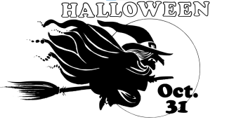 Halloween Oct 31 Witch ~ [Link: 'https://upload.wikimedia.org/wikipedia/commons/a/ac/Halloween-witch.svg']

"https://commons.wikimedia.org/wiki/File:Halloween-witch.svg"
