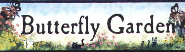 Butterfly Garden Sign