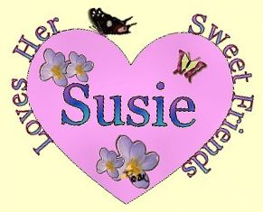Signature for Susie.