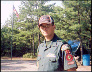 A picture of me during "Eagle Week"