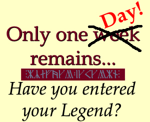 One Day Left!