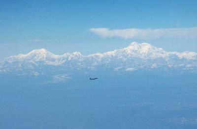 Danalii peeks through the clouds.