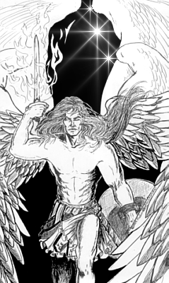 Cherubim Guardian in mortal form