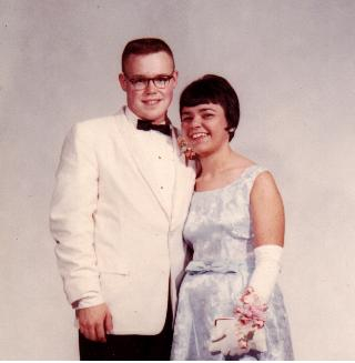 The "Official" (professional) photo of us from my senior prom.