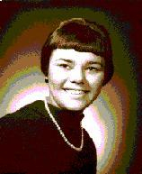 This is her senior portrait from the 1966-67 school year.