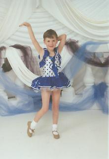 Taken at the Le Dance Studio, Age 6, March, 2003