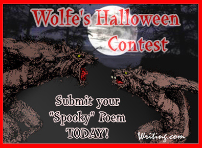 Logo created for Wolfe's Halloween contest