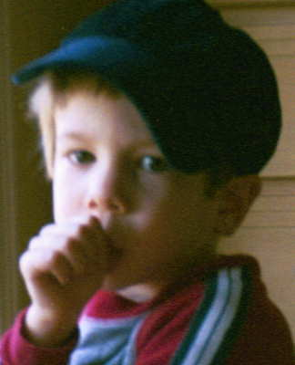 New photo of Jonah, taken late March of 2005...he is three.