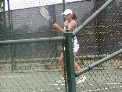 Laney won the back draw in this tennis tournament.