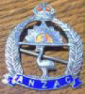 Sent to me by Samuel, this is the Australia New Zealand Army Corps badge