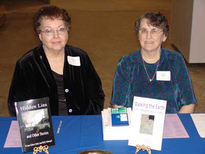 A photo of Jacque Graham and me at the signing