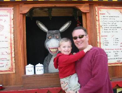 Brent, Andrew & Donkey