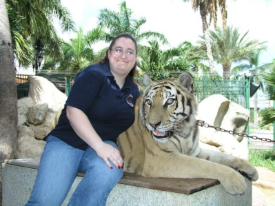 The photograph taken of Tessa and I in Aruba.