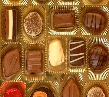 Assorted chocolates