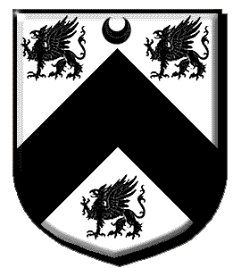 The family coat of arms---" Nil conscrire sibi "
