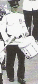 drummer in a marching band