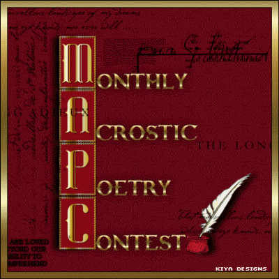 a signature for my Monthly Acrostic Contest