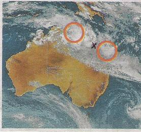 cyclones in Australia Feb 6