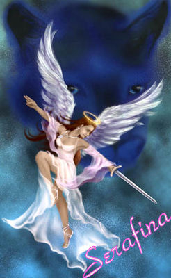Serafina, angel 5166, Trumpeter of the Apocalypse