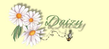 Daizy with bee