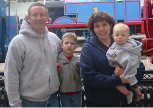 April 2007.  The family visits Thomas