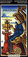 queen of cups from the sola busca tarot