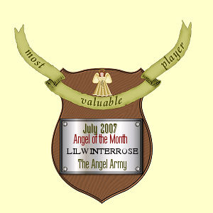 Angel of the Month Plaque