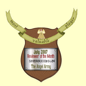 Angel Army July Reviewer Plaque