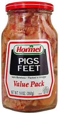 illustration for a poem I wrote about Pickled Pigs feet