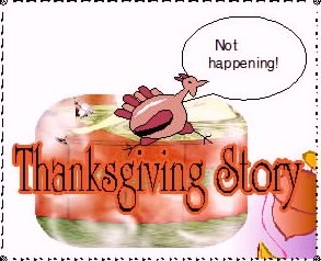A banner for my :"A Thanksgiving Story"