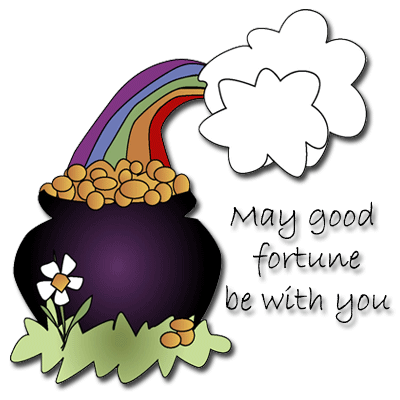 Good fortune wishes on St. Patrick's Day