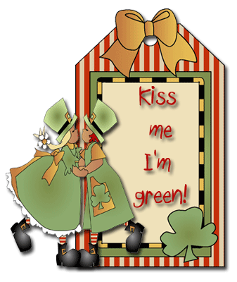 Kiss me, I'm Irish!