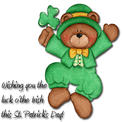 Wishing you the luck o'the Irish